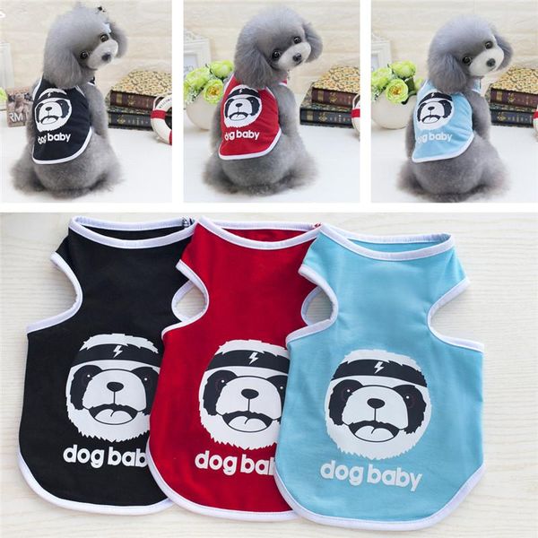 cute 100% cotton pet vest panda pattern printing dog clothes for small and medium size dogs supplies accessories apparel
cute 100% cotton pet vest panda pattern printing dog clothes for small and medium size dogs supplies accessories apparel