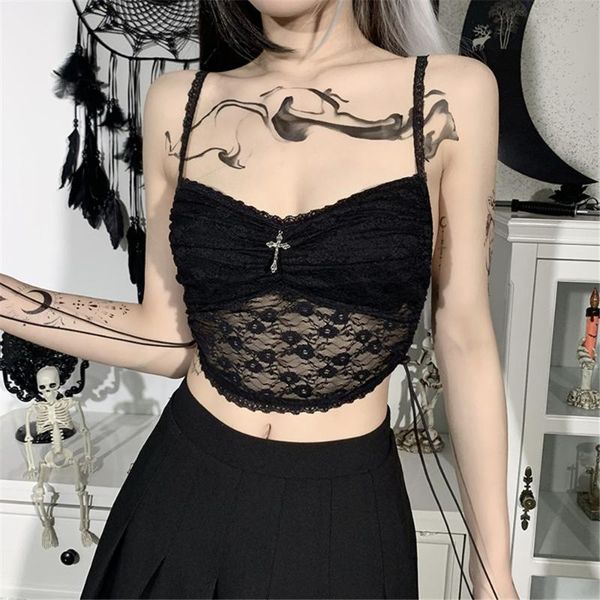 women's tanks & camis goth lace women y2k e-girl 90s vintage bodycon patchwork body crop tank dark gothic grunge emo vest, White
women's tanks & camis goth lace women y2k e-girl 90s vintage bodycon patchwork body crop tank dark gothic grunge emo vest, White