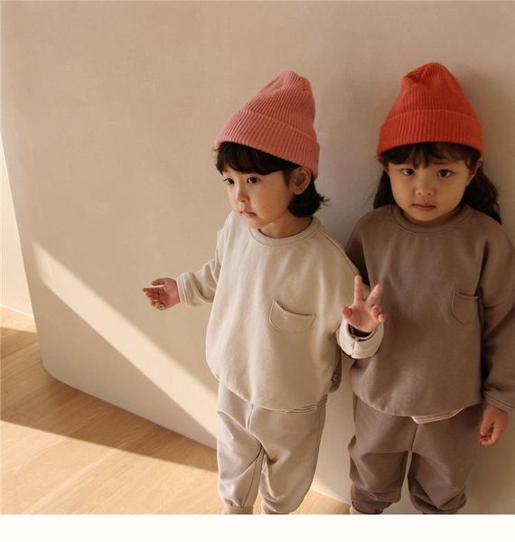 yoga outfit 2021 long sleeve for children sports suit korean boys and girls round neck pure color cotton linen hoodie
yoga outfit 2021 long sleeve for children sports suit korean boys and girls round neck pure color cotton linen hoodie