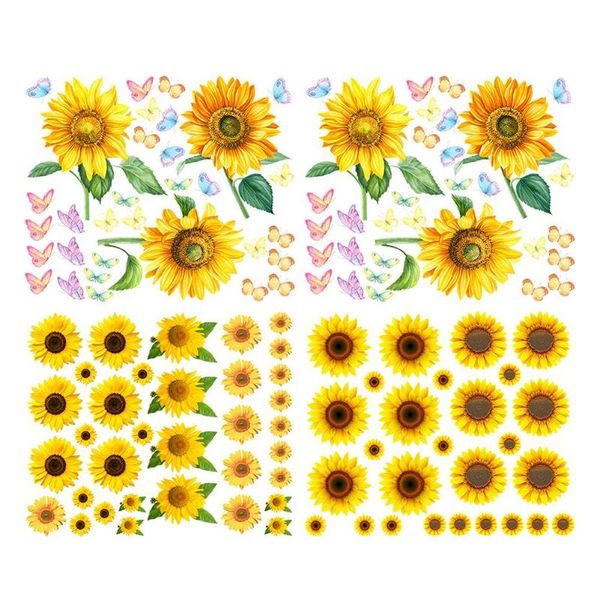 wall stickers 4pcs pvc sunflower butterfly removable decals decor mural for nursery kids bedroom decoration
wall stickers 4pcs pvc sunflower butterfly removable decals decor mural for nursery kids bedroom decoration