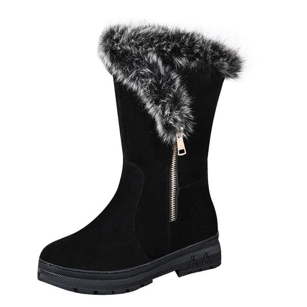 boots women's plush insole snow ladies fashion girls winter warm solid ankle short mid-calf bootie shoes woman botas mujer, Black
boots women's plush insole snow ladies fashion girls winter warm solid ankle short mid-calf bootie shoes woman botas mujer, Black