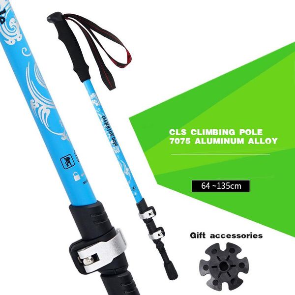 outdoor advanced alpenstock 7075 aluminum alloy three ultra light portable walking stick mountain crutches hiking trekking poles
outdoor advanced alpenstock 7075 aluminum alloy three ultra light portable walking stick mountain crutches hiking trekking poles