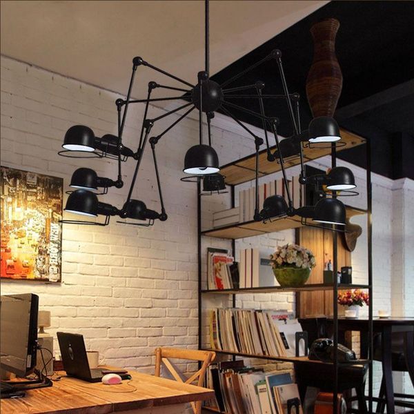 pendant lamps 12 heads / 6 retro individuality industrial style spider lamp restaurant living room light
pendant lamps 12 heads / 6 retro individuality industrial style spider lamp restaurant living room light