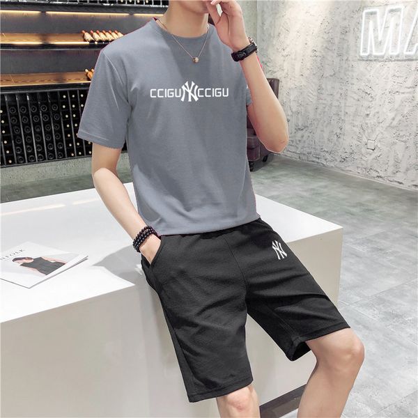 Men's Tracksuits 2021 Sportswear Summer Sleeve Korean Leisure Running Fashionable and Handsome, White
Men's Tracksuits 2021 Sportswear Summer Sleeve Korean Leisure Running Fashionable and Handsome, White