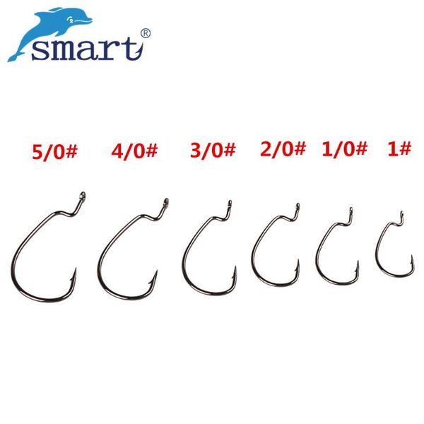 fishing hooks 10pcs/bag smart hook jig crank bass for soft bait black fish size 1#,1/0#,2/0#,3/0#,4/0#,5/0#
fishing hooks 10pcs/bag smart hook jig crank bass for soft bait black fish size 1#,1/0#,2/0#,3/0#,4/0#,5/0#