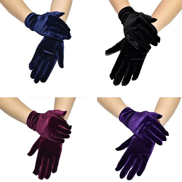 five fingers gloves velvet finger soft warm elegant mittens lady' etiquette cycling hand warmer, Blue;gray
five fingers gloves velvet finger soft warm elegant mittens lady' etiquette cycling hand warmer, Blue;gray