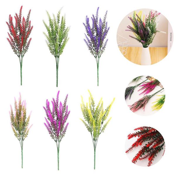 decorative flowers & wreaths 12 heads artificial lavender home decoration wedding silk bunch bouquet realistic simulation fake flowers#25
decorative flowers & wreaths 12 heads artificial lavender home decoration wedding silk bunch bouquet realistic simulation fake flowers#25