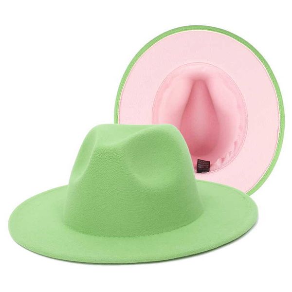 two-color patchwork fedora hats for women fashion wide brim jazz hat goth vintage wedding party dropshipping
two-color patchwork fedora hats for women fashion wide brim jazz hat goth vintage wedding party dropshipping