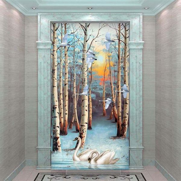 wallpapers custom 3d wallpaper murals white birch forest tree swan oil painting lobby interior entrance corridor wall decor mural
wallpapers custom 3d wallpaper murals white birch forest tree swan oil painting lobby interior entrance corridor wall decor mural