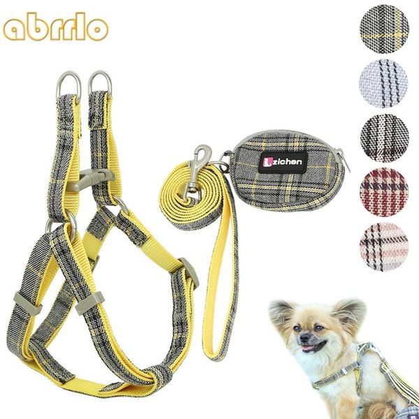 small dog cat harness cotton plaid stripe pet leash with snack bag set walking fashion cute puppy chest back pull collars & leashes
small dog cat harness cotton plaid stripe pet leash with snack bag set walking fashion cute puppy chest back pull collars & leashes