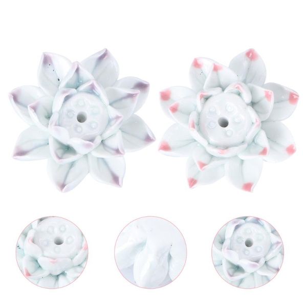 fragrance lamps 2pcs ceramic incense burner lotus shape trays decorative censer for home
fragrance lamps 2pcs ceramic incense burner lotus shape trays decorative censer for home