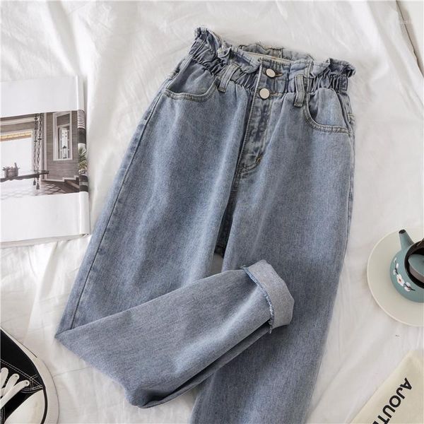 women's pants & capris gowyimmes 2021 big size bud jeans casual women ankle-length harem pant high waist trousers female cotton denim p, Black;white
women's pants & capris gowyimmes 2021 big size bud jeans casual women ankle-length harem pant high waist trousers female cotton denim p, Black;white