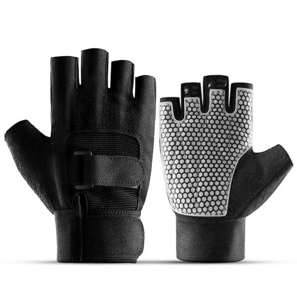 sports gloves half finger gym heavyweight exercise weight lifting anti-slip body building training fitness gloves/, Black
sports gloves half finger gym heavyweight exercise weight lifting anti-slip body building training fitness gloves/, Black