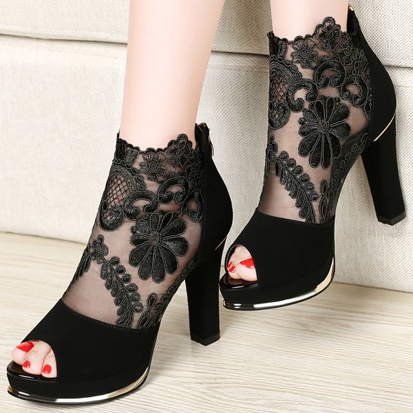 2021 Summer New Womens Mesh Peep Toe Sandals Sexy 7cm Square Heels Women Single Shoes Leisure Laidies Sandals Drop Shipping, Black
2021 Summer New Womens Mesh Peep Toe Sandals Sexy 7cm Square Heels Women Single Shoes Leisure Laidies Sandals Drop Shipping, Black