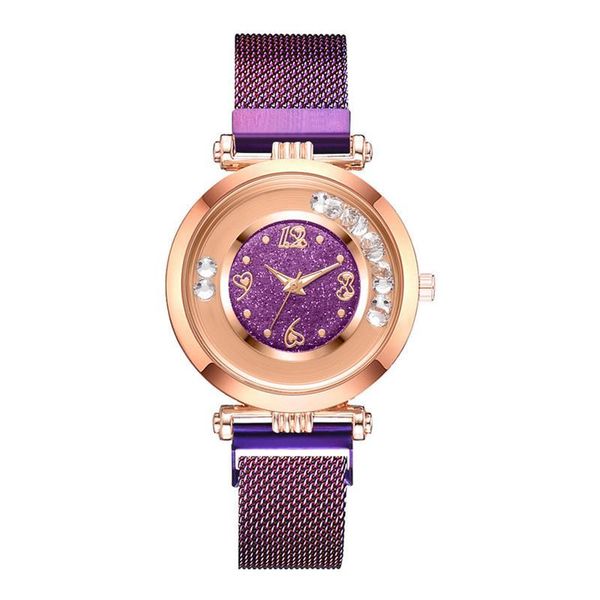 wristwatches luxury fashion magnetic buckle watches women qualities digital quartz watch stainless steel mesh strap ladies, Slivery;brown
wristwatches luxury fashion magnetic buckle watches women qualities digital quartz watch stainless steel mesh strap ladies, Slivery;brown