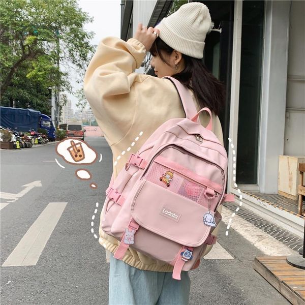 backpack female 2021 casual fashion school bags for girls korean simple large capacity campus backpacks boy
backpack female 2021 casual fashion school bags for girls korean simple large capacity campus backpacks boy