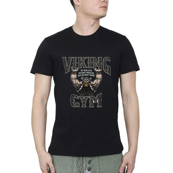 men's t-shirts viking gym stars stripes t-shirt t shirt for men clothing, White;black
men's t-shirts viking gym stars stripes t-shirt t shirt for men clothing, White;black