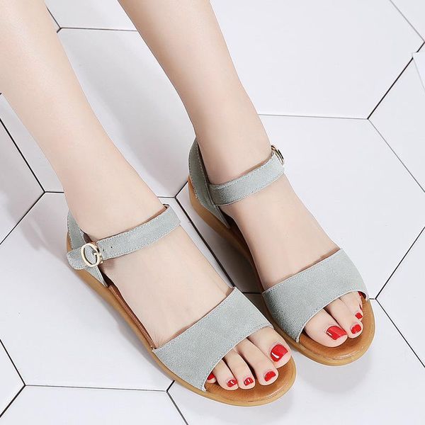 sandals 2021 summer suede frosted ladies low heel wedge flat ankle strap fashion all-match beach shoes, Black
sandals 2021 summer suede frosted ladies low heel wedge flat ankle strap fashion all-match beach shoes, Black
