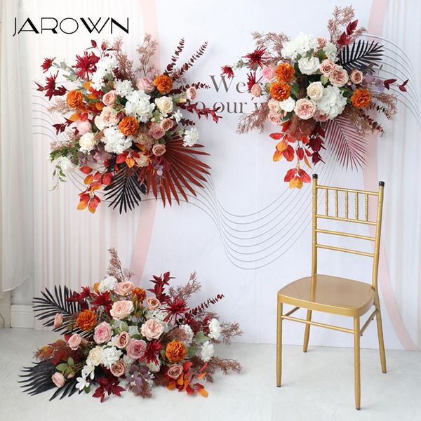decorative flowers & wreaths jarown custom autumn color wedding arch decor artificial fake flower row background wall home party hanging
decorative flowers & wreaths jarown custom autumn color wedding arch decor artificial fake flower row background wall home party hanging