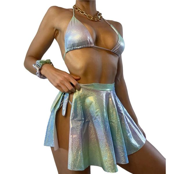 women's swimwear gradient color swimwear, sleeveless halter briefs short skirt swimsuit, hollow bare midriff three-pieces set, White;black
women's swimwear gradient color swimwear, sleeveless halter briefs short skirt swimsuit, hollow bare midriff three-pieces set, White;black