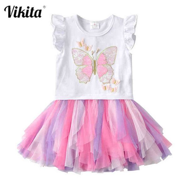 vikita summer girls dress butterfly embroidery kids flare sleeve dresses girls princess tutu dress children casual vestidos g1215, Red;yellow
vikita summer girls dress butterfly embroidery kids flare sleeve dresses girls princess tutu dress children casual vestidos g1215, Red;yellow