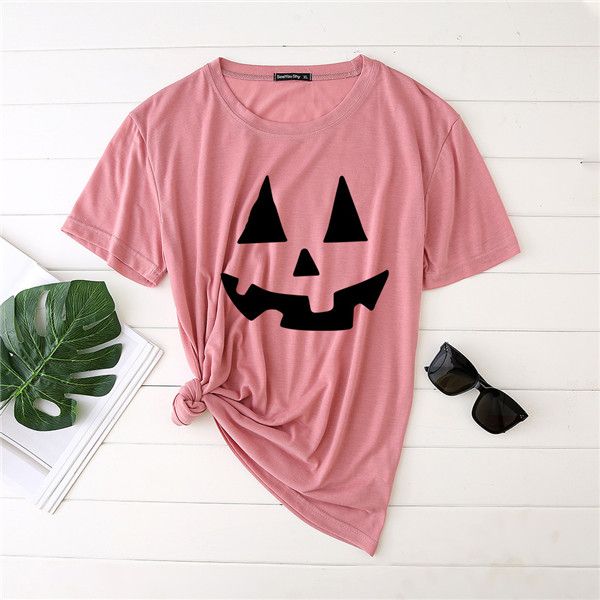 19 colors womens t-shirt fashion pumpkin smile printing woan funny graphic t shirts streetwear harajuku clothes female short sleeve ropa muj, White
19 colors womens t-shirt fashion pumpkin smile printing woan funny graphic t shirts streetwear harajuku clothes female short sleeve ropa muj, White