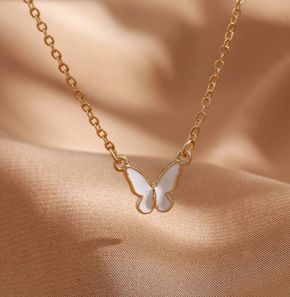 jianwei jewelry japanese fresh butterfly necklace women's fashion temperament net red simple versatile, Silver
jianwei jewelry japanese fresh butterfly necklace women's fashion temperament net red simple versatile, Silver