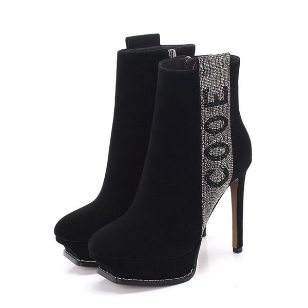 boots olomm female platform sued stiletto ankle boots high heels round toe black army green party shoes size eua 3-9.5 lf46
boots olomm female platform sued stiletto ankle boots high heels round toe black army green party shoes size eua 3-9.5 lf46