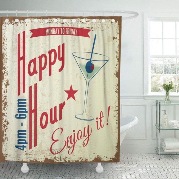 shower curtains fabric curtain hooks cocktail retro vintage happy hour drink typographical design beer party bar sign word decorative
shower curtains fabric curtain hooks cocktail retro vintage happy hour drink typographical design beer party bar sign word decorative