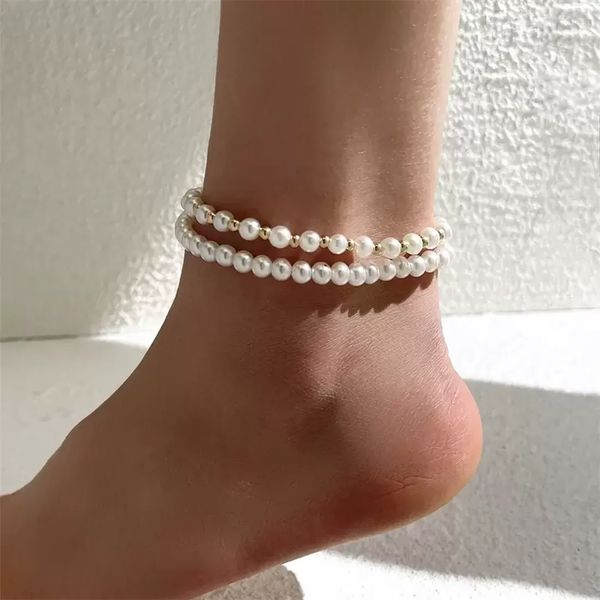 genuine anklets sweet imitation pearl chain for women fashion trendy bracelet foot body jewelry accessories c3, Red;blue
genuine anklets sweet imitation pearl chain for women fashion trendy bracelet foot body jewelry accessories c3, Red;blue