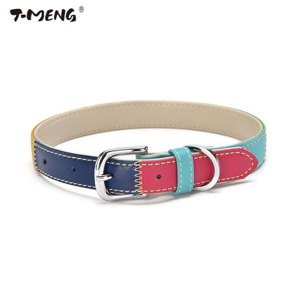 t-meng dog collars adjustable padded genuine leather pet collar for training outdoor comfortable necklace & leashes
t-meng dog collars adjustable padded genuine leather pet collar for training outdoor comfortable necklace & leashes