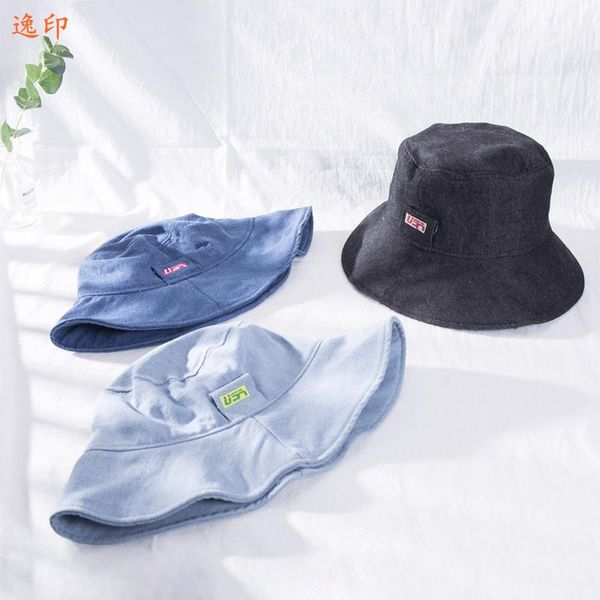 fisherman hat japanese soft girl casual retro literary sunshade denim light blue women summer versatile basin wholesale wide brim hats, Blue;gray
fisherman hat japanese soft girl casual retro literary sunshade denim light blue women summer versatile basin wholesale wide brim hats, Blue;gray