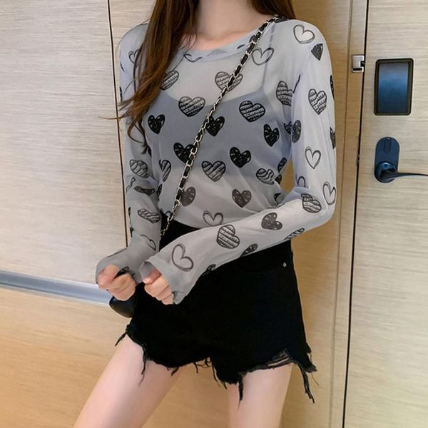 women's t-shirt miarhb summer shirts for women girls mesh transparent slim ultra thin long sleeve sunscreen camisa de verano, White
women's t-shirt miarhb summer shirts for women girls mesh transparent slim ultra thin long sleeve sunscreen camisa de verano, White