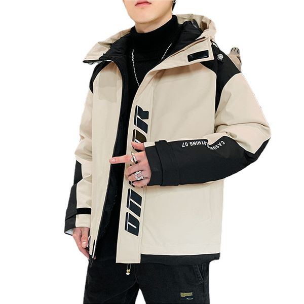 ebaihui men's winter cotton padded jackets overalls hooded korean version leisure loose bf wind add thick bread coats, Black;brown
ebaihui men's winter cotton padded jackets overalls hooded korean version leisure loose bf wind add thick bread coats, Black;brown