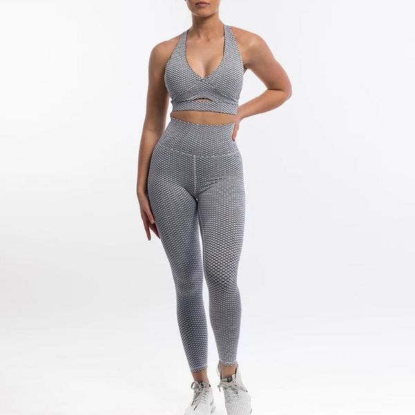 yoga outfit seamless high elastics set for women sleeveless tank waist leggings tracksuit outdoor fitness gym sporty
yoga outfit seamless high elastics set for women sleeveless tank waist leggings tracksuit outdoor fitness gym sporty
