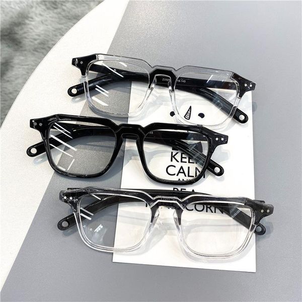 sunglasses thick frame glasses rectangular flat lens stylish eyeglass retro style decorative eye wearing pograph prop for d88, White;black
sunglasses thick frame glasses rectangular flat lens stylish eyeglass retro style decorative eye wearing pograph prop for d88, White;black