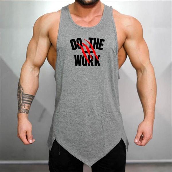 summer muscle guys tank men brand sleeveless shirts clothing bodybuilding undershirt do the work fitness stringers tanktop, White;black
summer muscle guys tank men brand sleeveless shirts clothing bodybuilding undershirt do the work fitness stringers tanktop, White;black