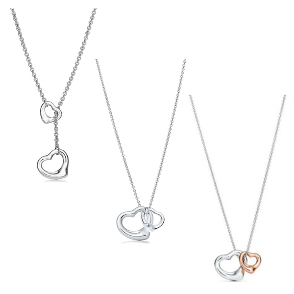 chains 1:1ff 925 sterling silver fashion double love necklace jewelry original design lettering craft
chains 1:1ff 925 sterling silver fashion double love necklace jewelry original design lettering craft