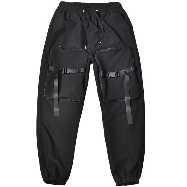 men's pants high street mens hip hop harem streetwear ribbons big pocket casual trousers male fashion sweatpants drop fpx2, Black
men's pants high street mens hip hop harem streetwear ribbons big pocket casual trousers male fashion sweatpants drop fpx2, Black