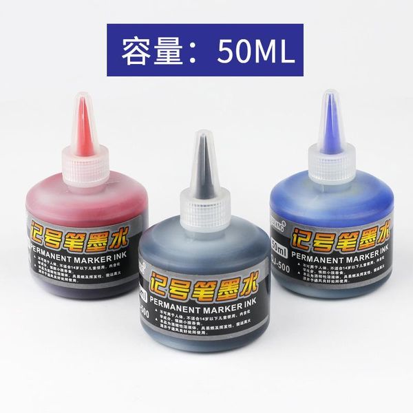 arrival 50ml permanent instantly dry graffiti black blue red oil marker pen refill ink for pens refills, Black;red
arrival 50ml permanent instantly dry graffiti black blue red oil marker pen refill ink for pens refills, Black;red