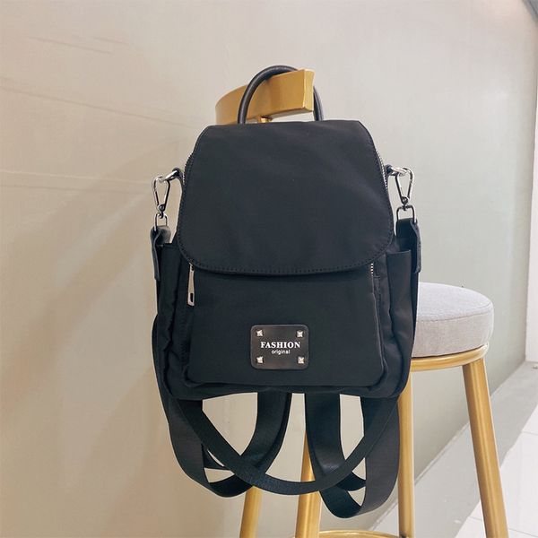 bags wallet backpack waterproof nylon flip magnetic buckle multi pocket one shoulder women's bag casual simple, Black;red
bags wallet backpack waterproof nylon flip magnetic buckle multi pocket one shoulder women's bag casual simple, Black;red