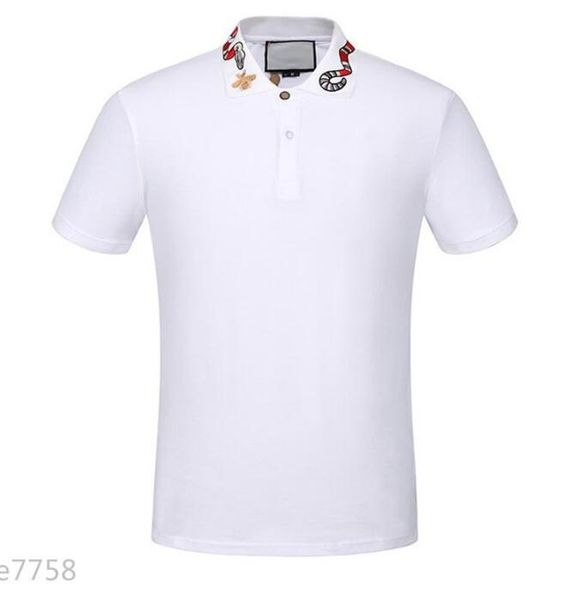 2021 designer polo shirts men luxury polos casual mens t shirt snake bee letter print embroidery fashion high street man tee#012, White;black
2021 designer polo shirts men luxury polos casual mens t shirt snake bee letter print embroidery fashion high street man tee#012, White;black
