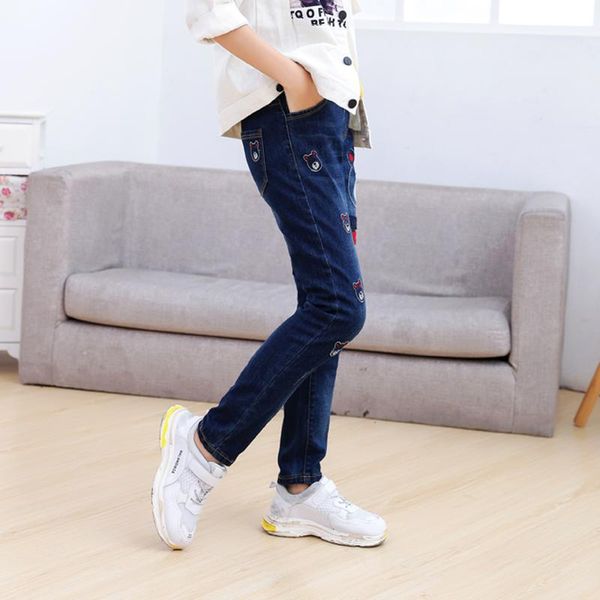 diimuu 4-11 years children baby bear cartoon trousers wears clothes kids denim clothing jeans girls pants, Blue
diimuu 4-11 years children baby bear cartoon trousers wears clothes kids denim clothing jeans girls pants, Blue