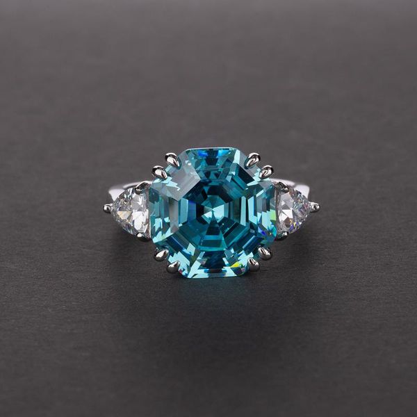 cluster rings cmajor sterling silver synthetic diamond jewelry white yellow light blue octagon 14ct cubic zircon classic ring for women, Golden;silver
cluster rings cmajor sterling silver synthetic diamond jewelry white yellow light blue octagon 14ct cubic zircon classic ring for women, Golden;silver