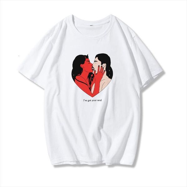 summer newthe angels protect men t shirt me the demons respect printed chic harajuku retro and womens fashion, White;black
summer newthe angels protect men t shirt me the demons respect printed chic harajuku retro and womens fashion, White;black