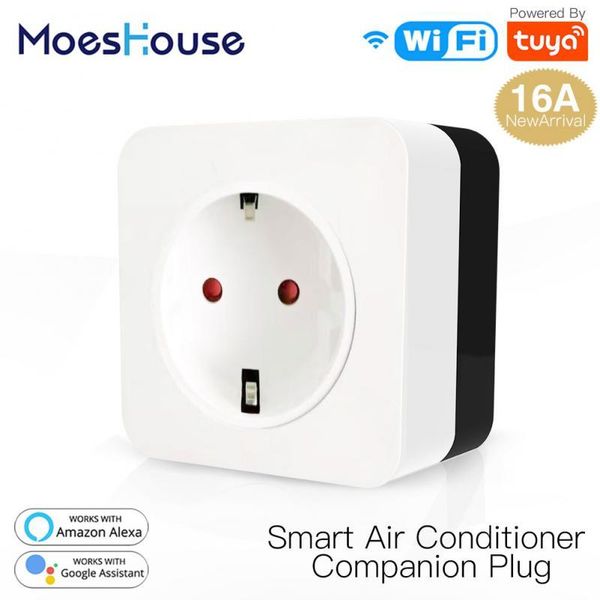 smart power plugs wifi air conditioning companion infrared socket switch voice control work with google home alexa us/eu plug
smart power plugs wifi air conditioning companion infrared socket switch voice control work with google home alexa us/eu plug