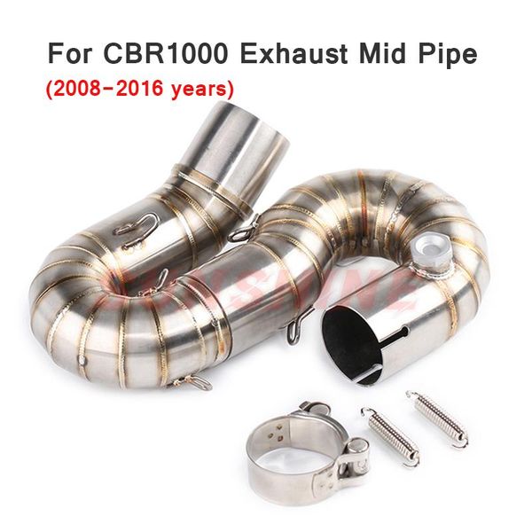 motorcycle exhaust system for cbr1000 cbr1000rr 2008 2009-2021 slip-on pitbike mid connect pipe tube without muffler stainless steel
motorcycle exhaust system for cbr1000 cbr1000rr 2008 2009-2021 slip-on pitbike mid connect pipe tube without muffler stainless steel