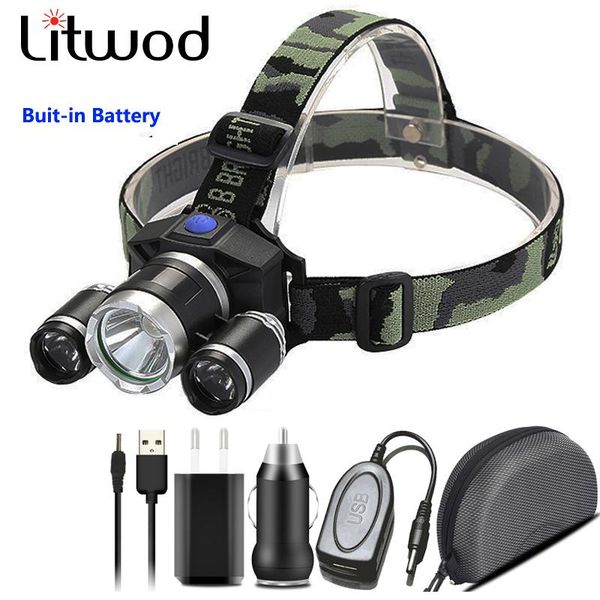 litwod led headlamp built in battery waterrpoof headlight head torch white color lamp usb rechargeable for camping headlamps
litwod led headlamp built in battery waterrpoof headlight head torch white color lamp usb rechargeable for camping headlamps
