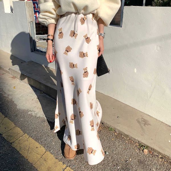 skirts cartoon bear summer mermaid dress women high waist long vintage elegant office lady korean stretch causal skirt z361 n765, Black
skirts cartoon bear summer mermaid dress women high waist long vintage elegant office lady korean stretch causal skirt z361 n765, Black