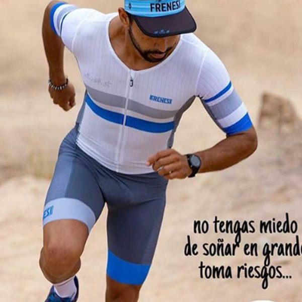 racing sets frenesi team cycling skinsuit triathlon suit men's short sleeve leotard jumpsuit maillot bike ropa ciclismo, Black;blue
racing sets frenesi team cycling skinsuit triathlon suit men's short sleeve leotard jumpsuit maillot bike ropa ciclismo, Black;blue